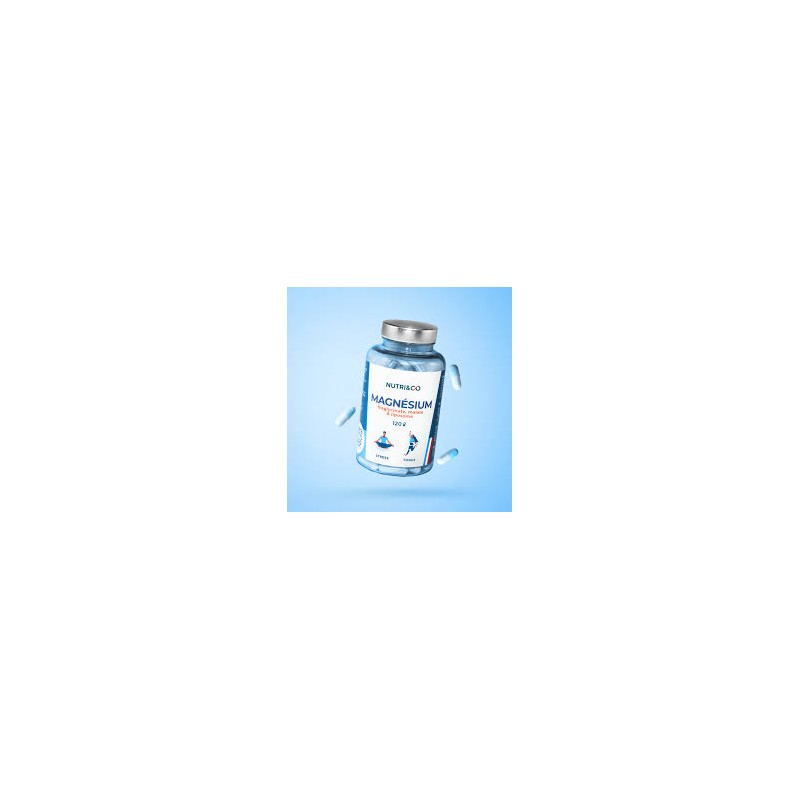 NUTRI&CO MAGNESIUM BISGLYCINATE, MALATE & LIPOSOME 120 GELULES