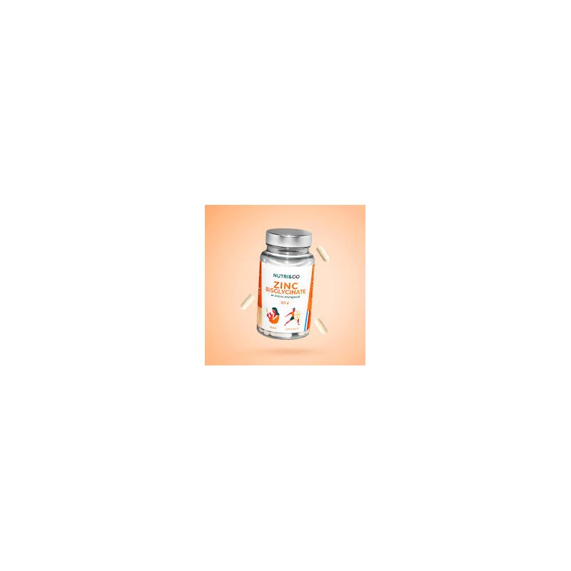 NUTRI&CO ZINC BISGLYCINATE 60 CAPSULES