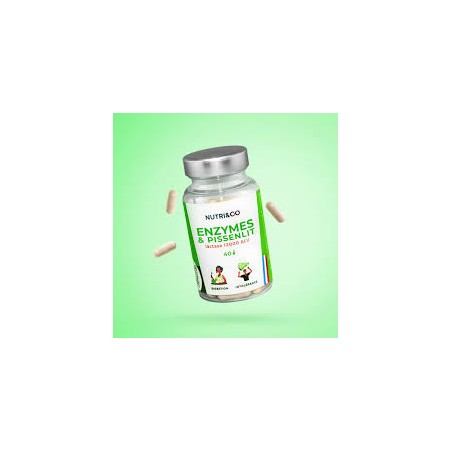 NUTRI&CO ENZYMES & PISSENLIT 40 GELULES