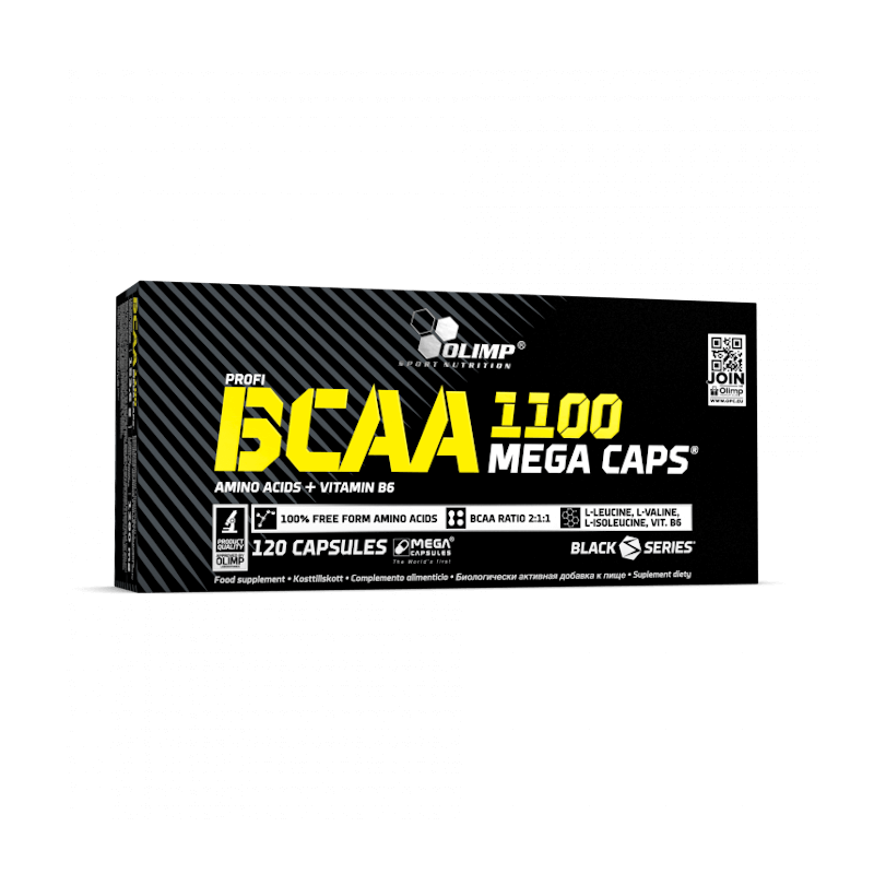 BCAA 1100 Mega Caps 120caps