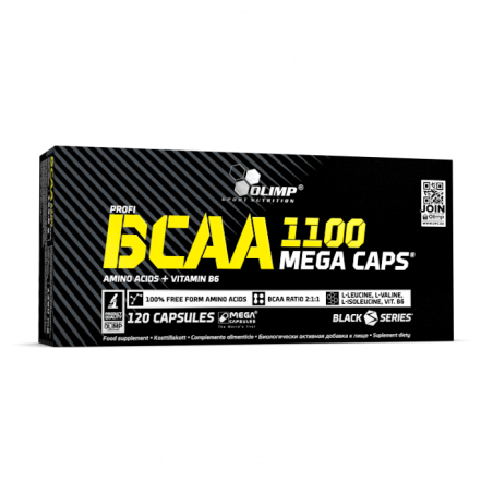 BCAA 1100 Mega Caps 120caps