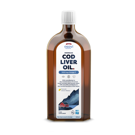 Huile de foie de morue (Cod Liver Oil) 500ml