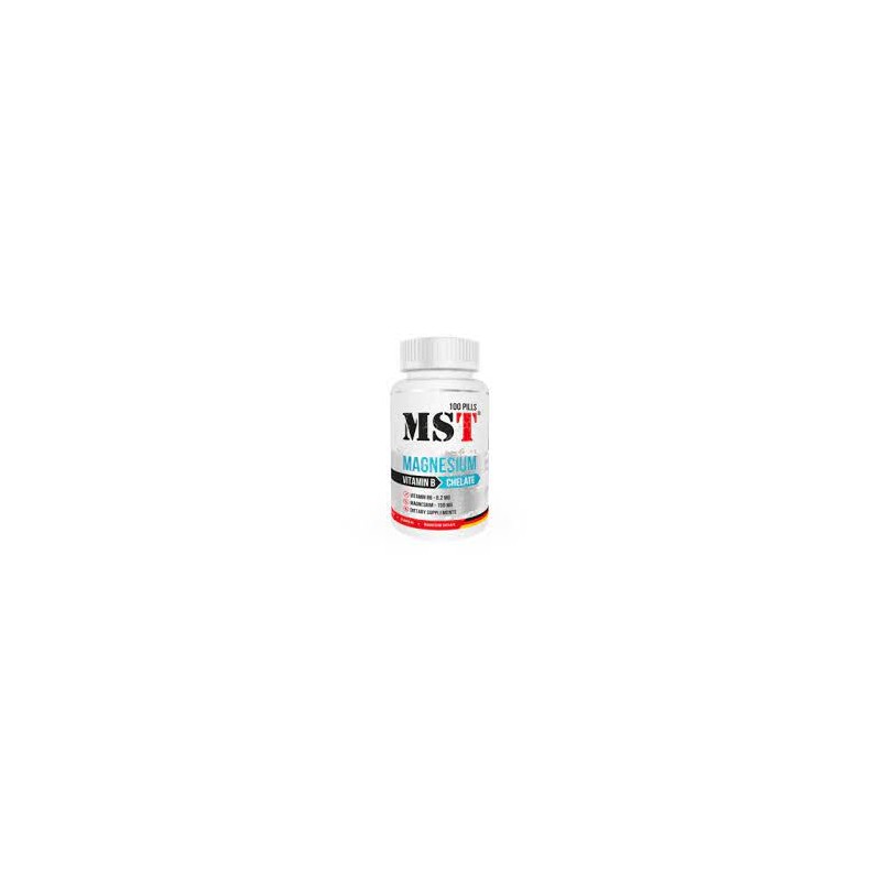 MST MAGNESIUM VIT B CHELATE 100 CAPS